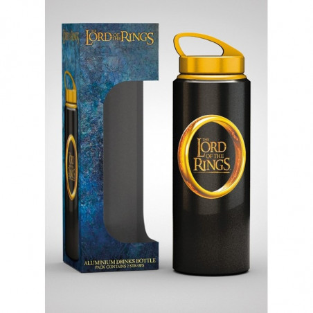 LORD OF THE RINGS ONE RING ALUMINIUM DRINK BOTTLE