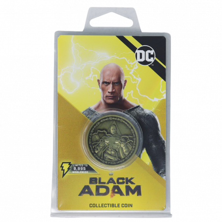 DC Black Adam Limited Edition Collectible Coin