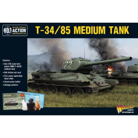 T-34/85 medium tank (plastic)