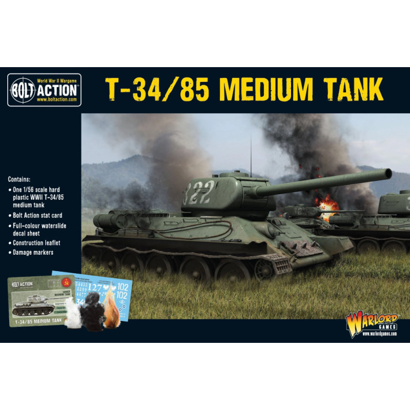 T-34/85 medium tank (plastic)