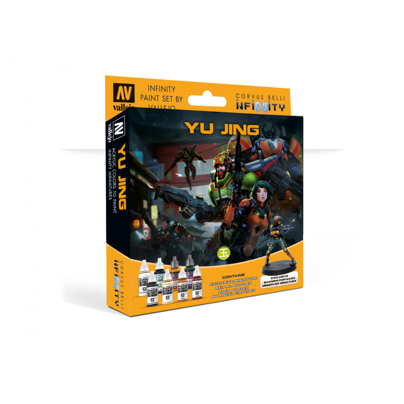 MODEL COLOR SET: INFINITY YU JING WITH EXCLUSIVE MINIATURE