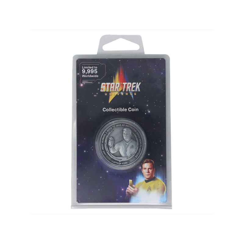 Star Trek Limited Edition Captain Kirk and Gorn Collectible Coin