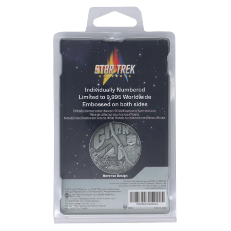 Star Trek Limited Edition Captain Kirk and Gorn Collectible Coin