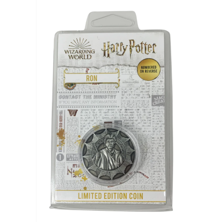 Harry Potter Limited Edition Ron Weasley Collectible Coin