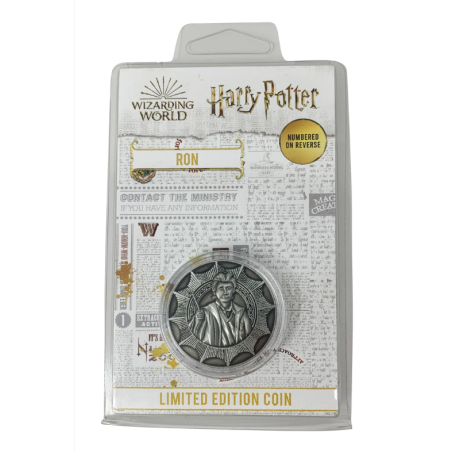 Harry Potter Limited Edition Ron Weasley Collectible Coin