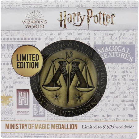 HARRY POTTER - Ministry of Magic - Limited Edition Medallion