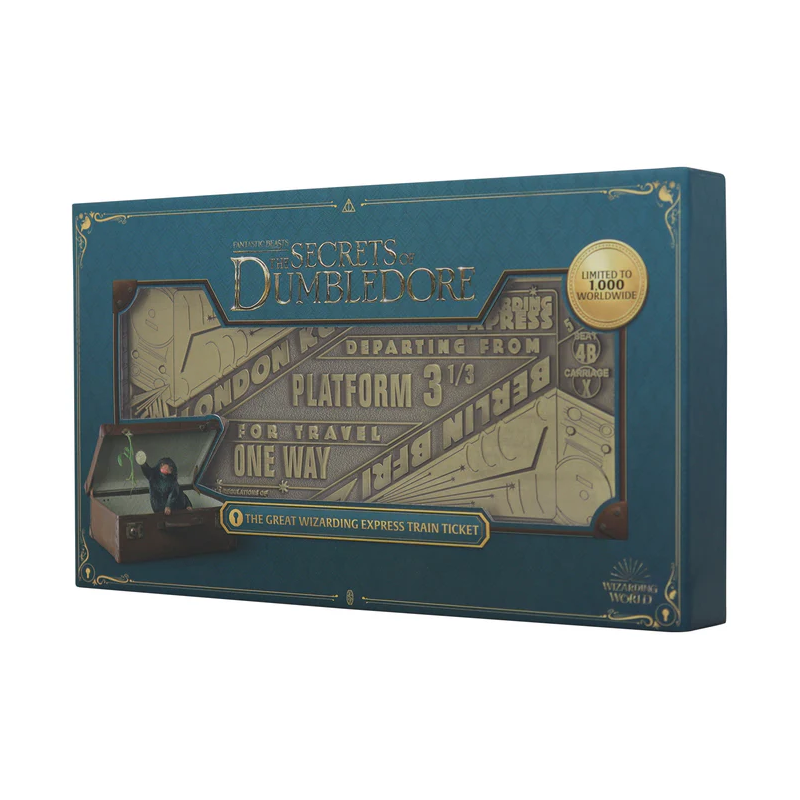 Fantastic Beasts Limited Edition The Great Wizarding Express Limited Edition Train Ticket
