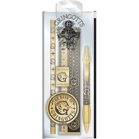 Harry Potter Gringotts Stationery Set