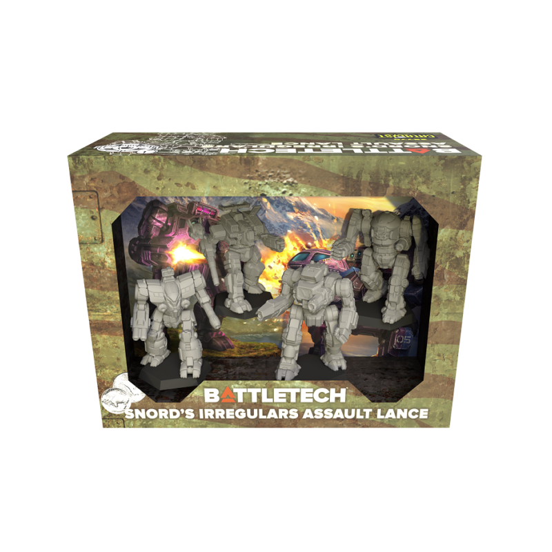 BattleTech Snords Irregulars Assault Lance