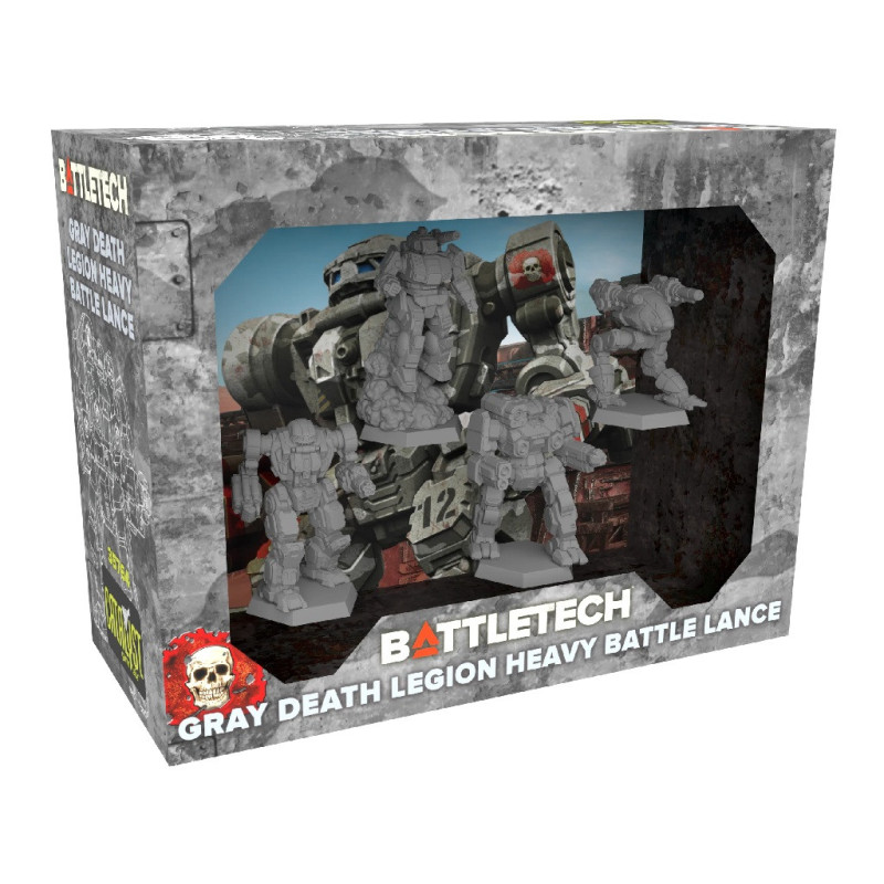 BattleTech Gray Death Legion Heavy Battle Lance