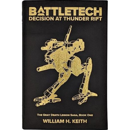 BattleTech Decision at Thunder Rift Collector Leatherbound