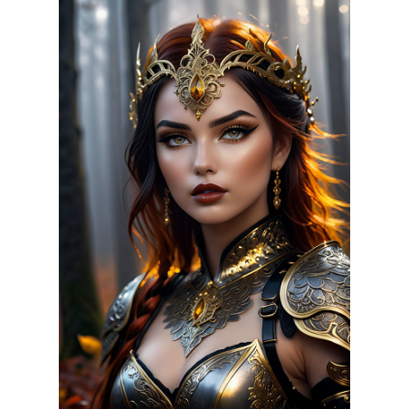 Fantasy Art portrait poster PX000013