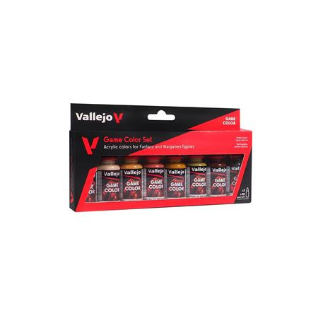 Vallejo - Game Color Skin Tone 8 colors set 18 ml