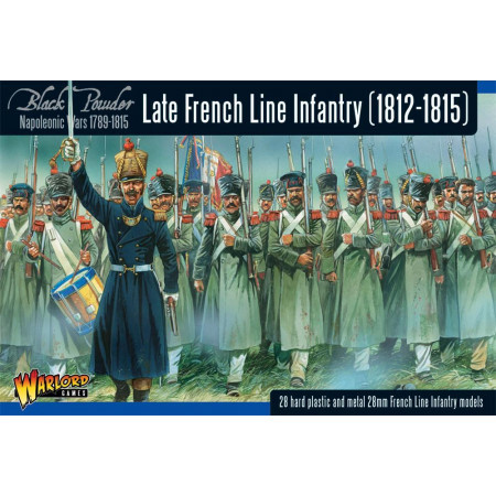 Napoleonic War Late French Line Infantry (1812-1815)