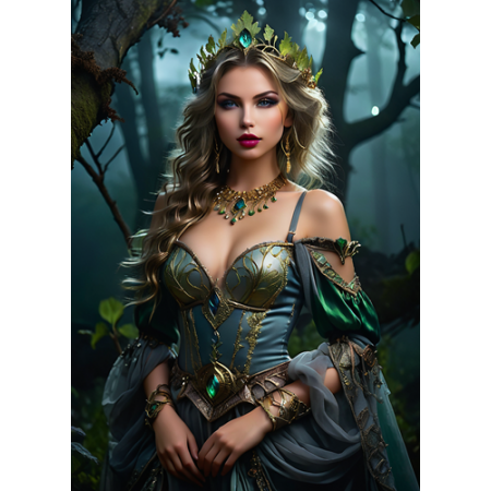 Fantasy Art portrait poster PX000033