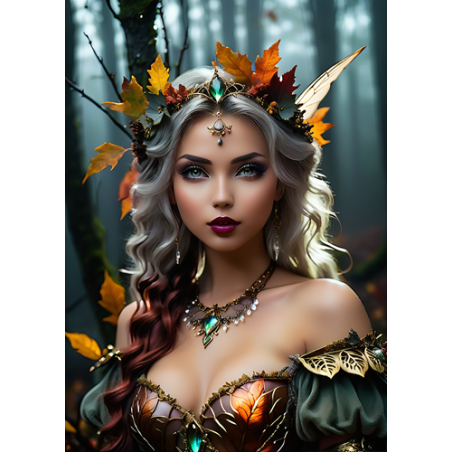 Fantasy Art portrait poster PX000036