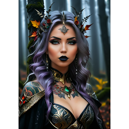 Fantasy Art portrait poster PX000043