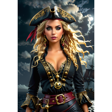 Fantasy Art portrait poster PX000048