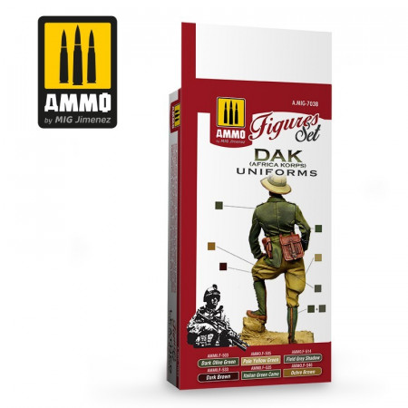 DAK Uniforms (Africa Korps) Figures Set