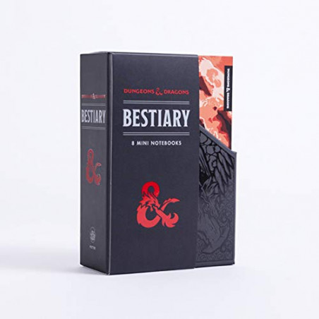 Bestiary Notebook Set (Dungeons & Dragons): 8 Mini Notebooks