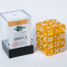 Blackfire Dice Cube - 12mm D6 36 Dice Set - Transparent Gold