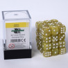 Blackfire Dice Cube - 12mm D6 36 Dice Set - Marbled Yellow