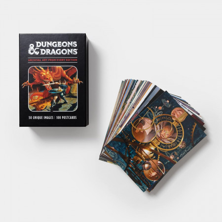 Dungeons & Dragons 100 Postcards: Archival Art from Every Edition: 100 Postcards