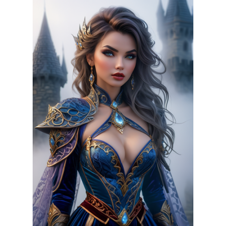 Fantasy Art portrait poster PX000062