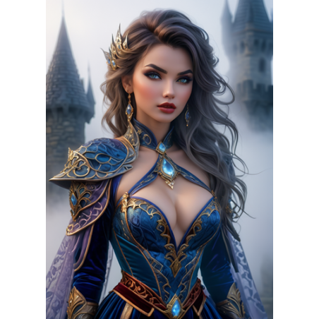 Fantasy Art portrait poster PX000062