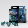 Classic RPG Stormy & white Dice Set
