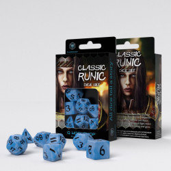 Classic Runic Glacier & black Dice Set