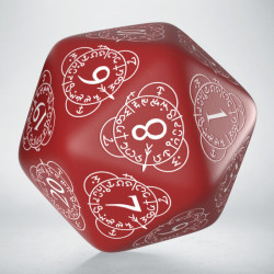 D20 Level Counter Red & white