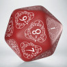 D20 Level Counter Red & white