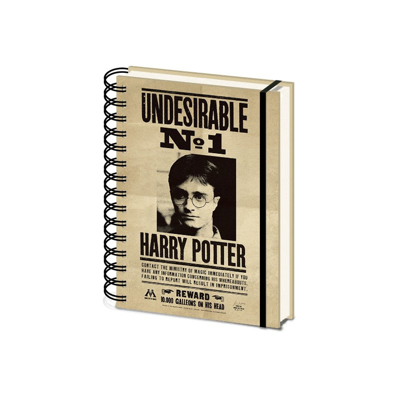 HARRY POTTER (SIRIUS & HARRY) 3D COVER A5 WIRO NOTEBOOK