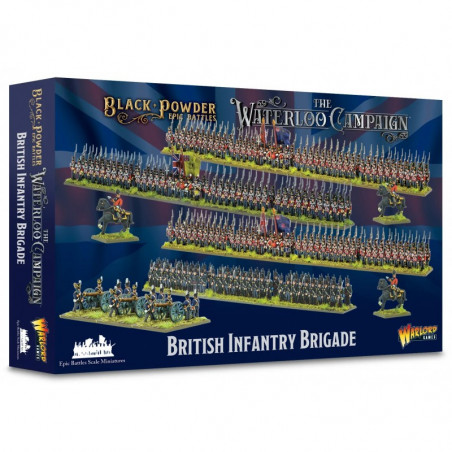 Black Powder Epic Battles: Waterloo - British Infantry Brigade