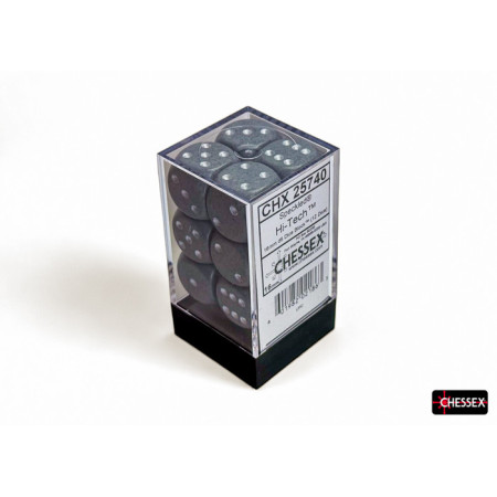Speckled Hi-Tech 16mm d6 Dice Block (12 dice)