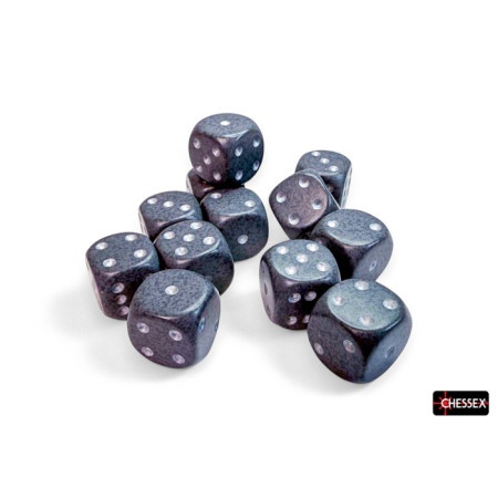 Speckled Hi-Tech 16mm d6 Dice Block (12 dice)