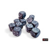 Speckled Hi-Tech 16mm d6 Dice Block (12 dice)