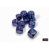 Speckled Cobalt 16mm d6 Dice Block (12 dice)