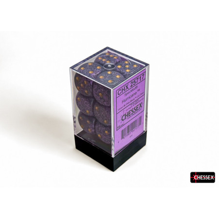Speckled Hurricane 16mm d6 Dice Block (12 dice)