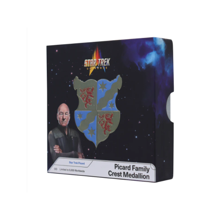 Star Trek Limited Edition Picard Family Crest Medallion