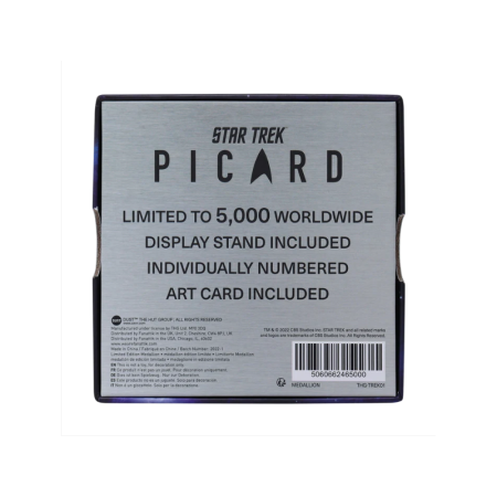 Star Trek Limited Edition Picard Family Crest Medallion