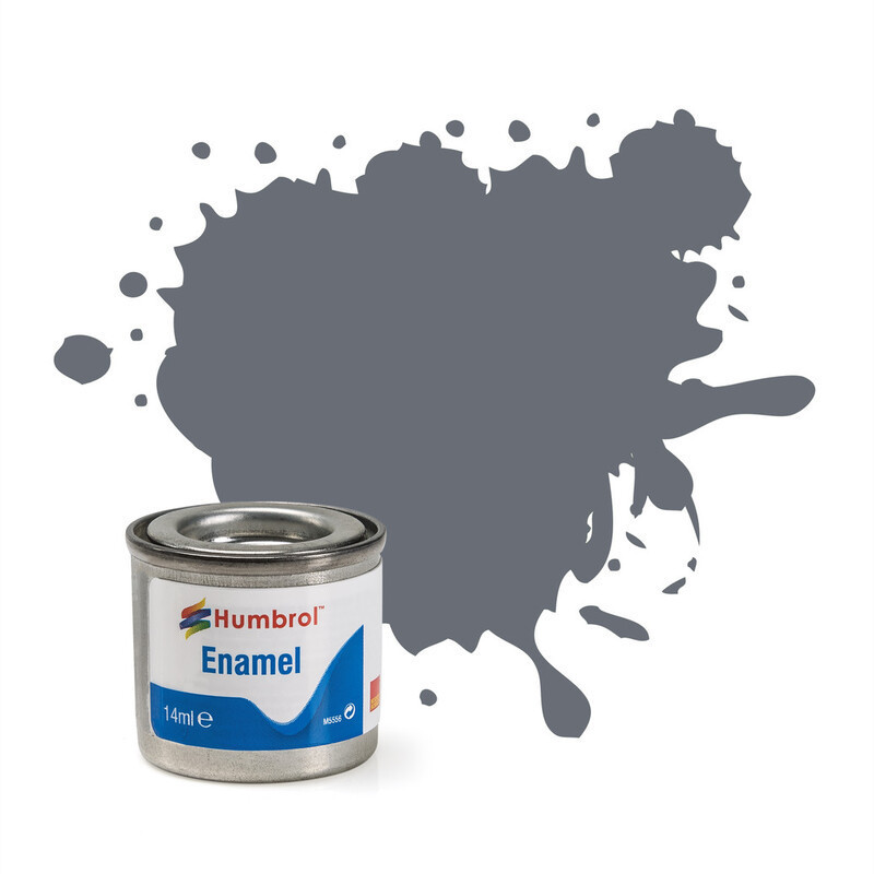 ENAMEL PAINT NO 5 DARK AD GREY GLOSS 14 ML
