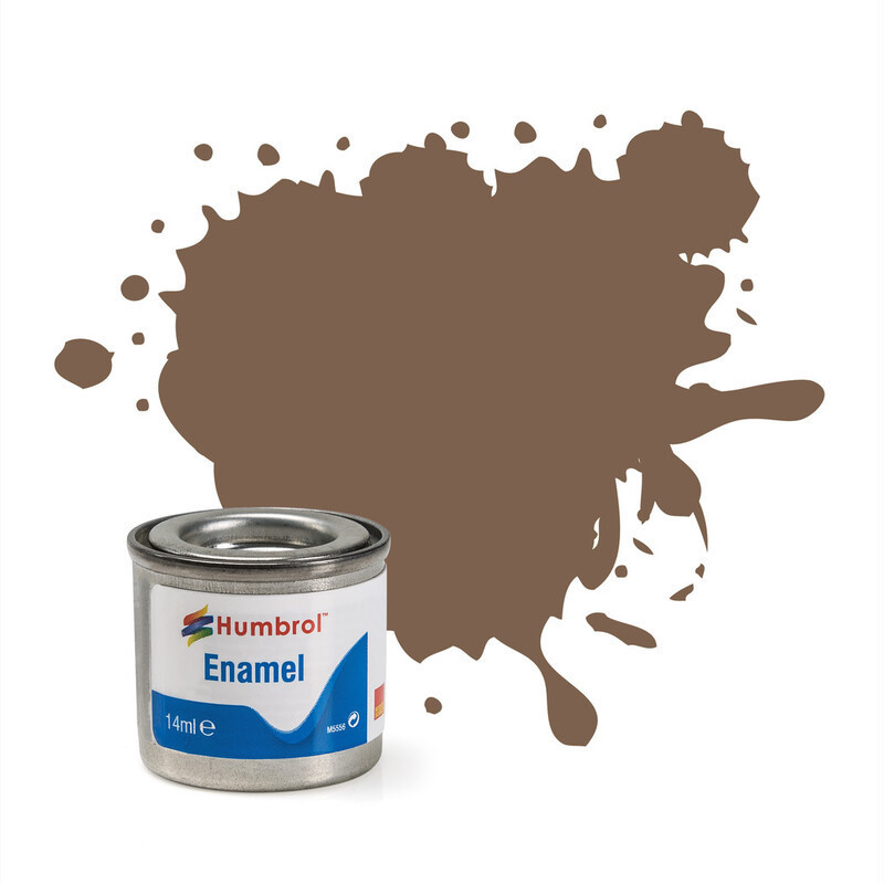 ENAMEL PAINT NO 29 DARK EARTH MATT 14 ML