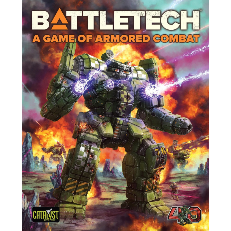 BattleTech A Game of Armored Combat 40th Anniversary Edition Box Set
