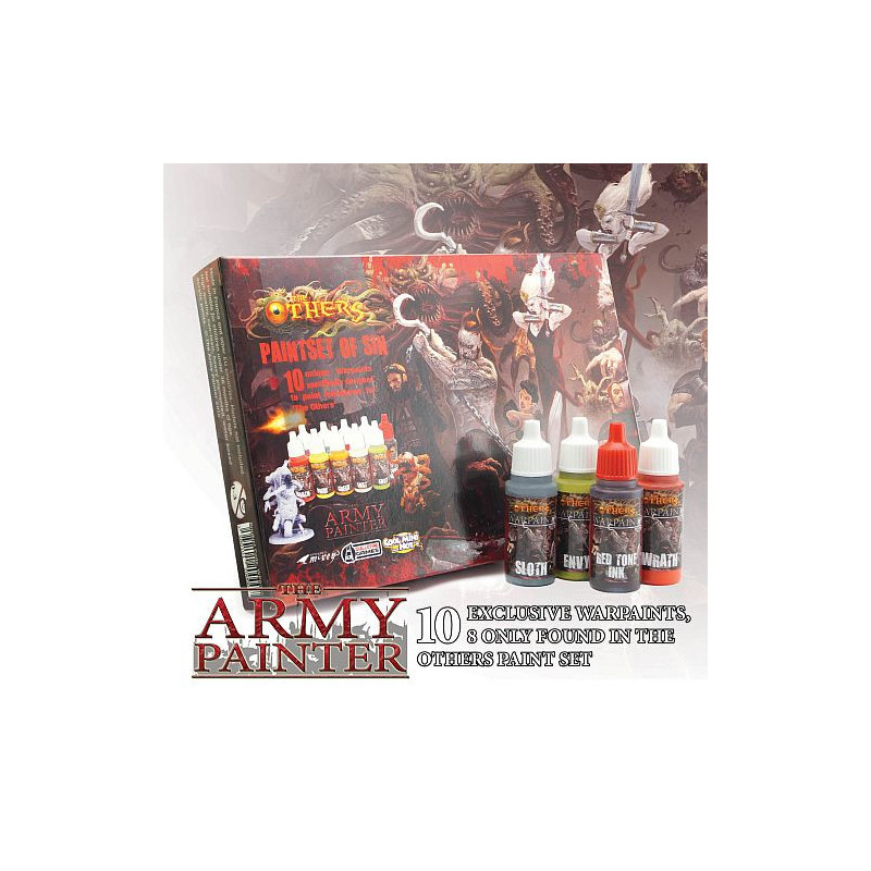 Warpaints The Others Paint Set Of Sin 10 exclusive colors