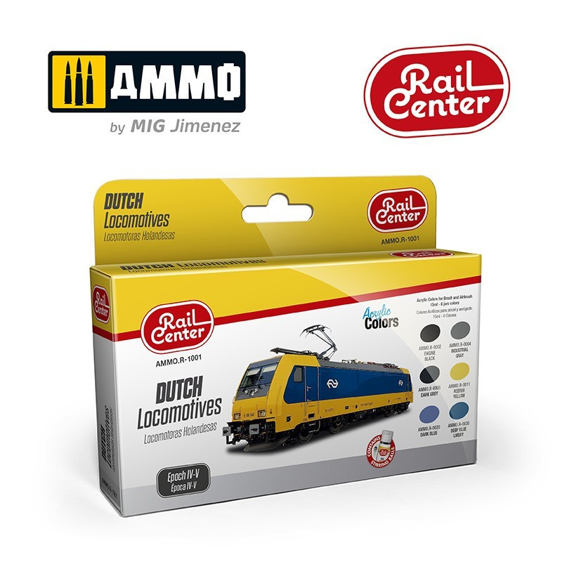 AMMO RAIL CENTER - Dutch Locomotives EPOCH IV-V