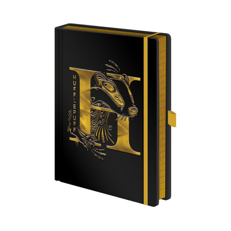 HARRY POTTER (HUFFLEPUFF FOIL) PREMIUM A5 NOTEBOOK
