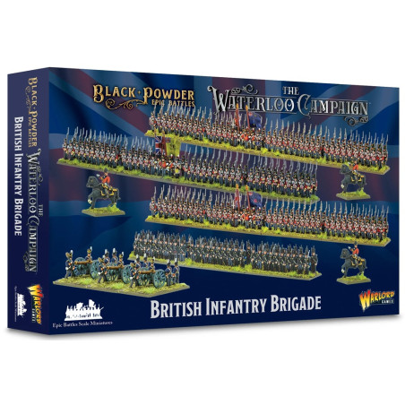 Black Powder Epic Battles: Waterloo - British Infantry Brigade
