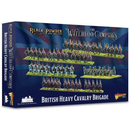 Black Powder Epic Battles: Waterloo - British Heavy Cavalry Brigade